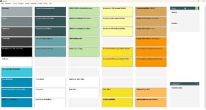 Nachdem Sie das zu entsorgende Material auf der Waage gewogen haben, wählen Sie den entsprechenden Artikel aus.