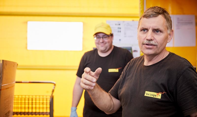 wir schulen Ihr Personal in der Annahme der Abfälle, dem Umgang mit der Waage Software und der richtigen Entsorgung