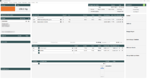 Sind alle Artikel erfasst, gelangen Sie in der Wiegesoftware auf das Waagscheinmenü. Hier ist übersichtlich ersichtlich, für welchen Kunden welche Produkte auf der Waage eingewogen wurden